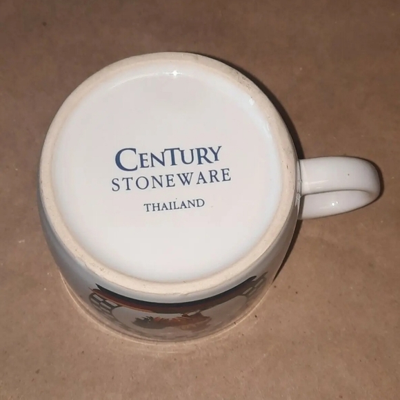 Century Stoneware Farm Rooster Mug Cup - Picture 6 of 8